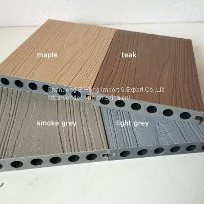Capped Decking EHG138H22 Wpc Composite Decking Wood Plastic Composite Supplier
