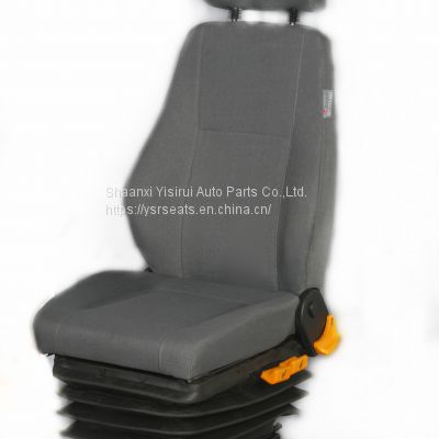 air Suspension bus/truck driver seat with 3 point safety belts at  factory sale ISRI6500 driver seating