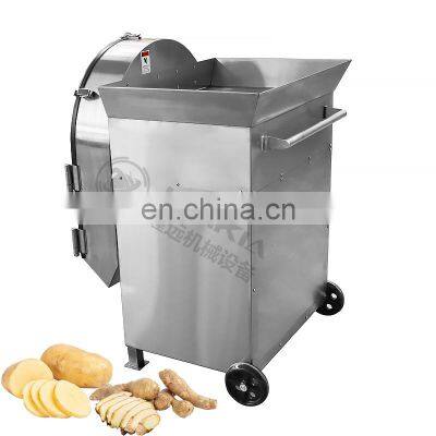 Vegetable Fruit Cutter Chopper Shredder Slicing Machine/Hot Sale Potato Chips Cutting Machine