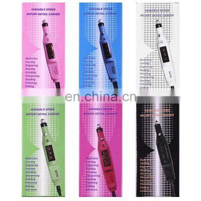 Hot Sell Japan Korea 0-20000RPM Portable 25000RPM Manicure Electric Nail Drill Machine Nail File Machine photo-3