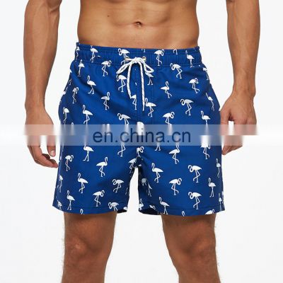 2021 recycled sublimation prints men swim shorts, beach shorts, swim trunks with quickly dry polyester fabric/