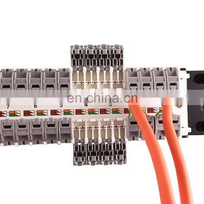MT-4024 19 Inch Type 24 Port Cat6 Cat5e LED Patch Panel photo-4