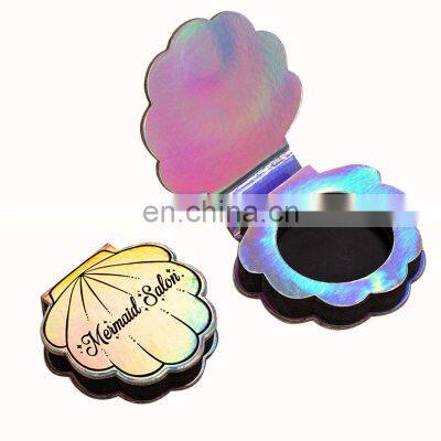 Custom cardboard  makeup empty magnetic eyeshadow palette packaging