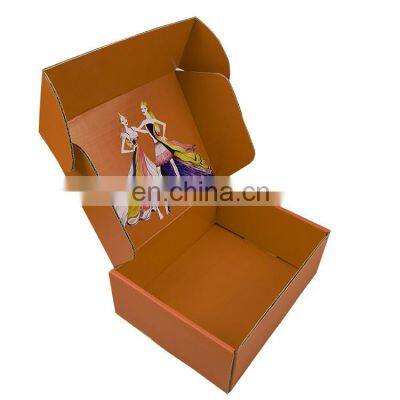 Custom printed folded gift paper mailer box wholesale carton mailer package boxes with logo for phone cases