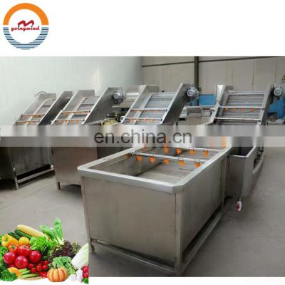 Automatic ozone vegetable washing machine auto fruit and vegetable air bubble washer with ozone cheap price for sale