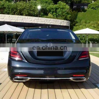 ABS PP Material of Auto Body Kits for Mercedes Benz S-class W222 2014-2020 Low Allocation Upgrade to High Allocation S450 photo-2