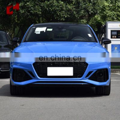 CH New Design High Fitment Car Front Grill Front Lip Spoiler Cover Headlight Full Bodykit For Audi A5 2021+ To Rs5