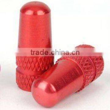 New inner tube valve cap for Presta/French type, red