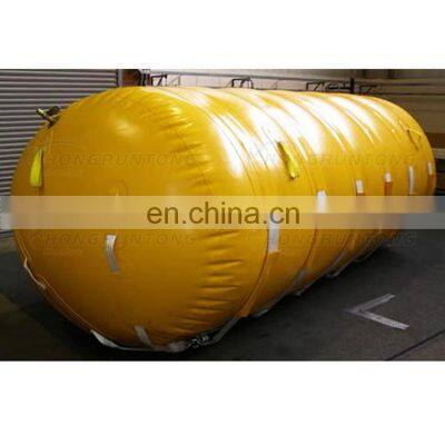 Durable PVC Coated Fabric Totally Enclosed Underwater Pvc Lifting Pontoon 5 Ton For Rescue photo-4