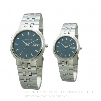 Stainless Steel Women Watches Man Fashion Ultrathin Quartz Watch