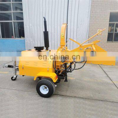 Small Wood Chipper Tree Branch Grinder Machine Garden Wood Shredder photo-3