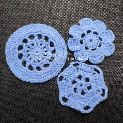 Handcraft garment accessories handmade cotton appliques