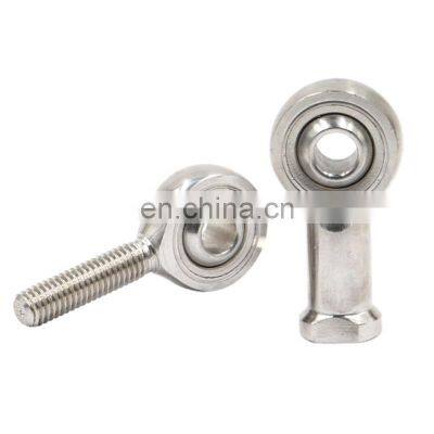 M16X2 male and female thread SSA16T/K SSI16T/K stainless steel self-lubrication ball joint bearing