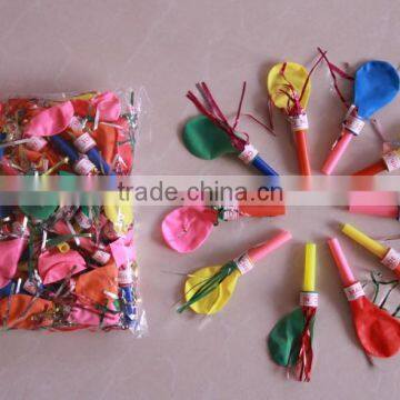 balloon factory whistle balloon for kid's toy wholesale china