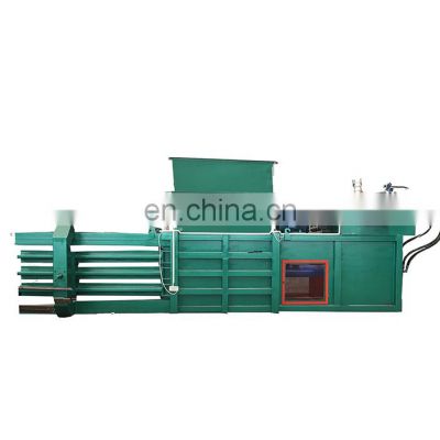 2022 Horizontal carton box baler machine foam scrap baling machine for waste paper