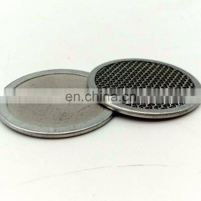 Corrosion resistance 316 stainless steel rimmed mesh disk