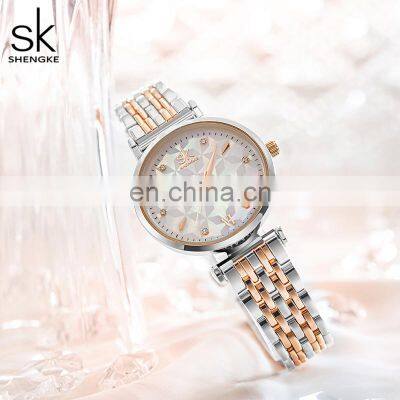 SHENGKE Watch for Women K0136L Hand Watch SK Santa's Gift Wristwatch for Girls Chic OL  Watches