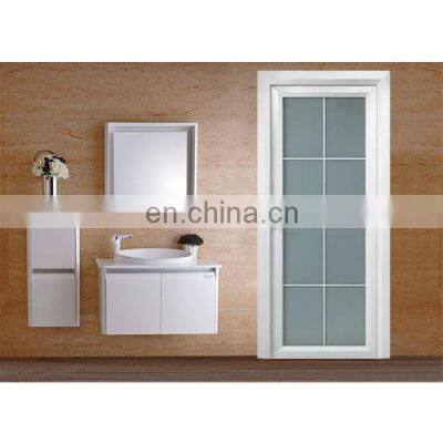 Bathroom Doors Apartments Interior Soundproof Custom Size and Color Aluminium Alloy Double Glass Casement Door photo-3