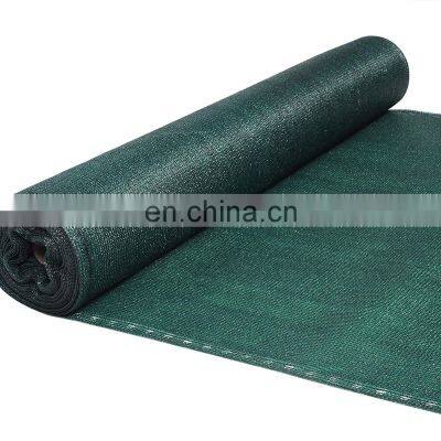 Raschel net in roll of 4.10 mt wide x 100 mt length 135 Gr/m2 black/green color