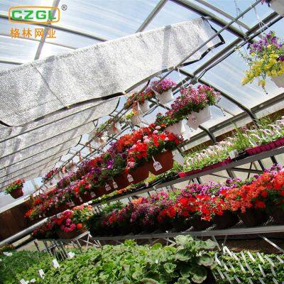 Customized Aluminum Foil Shading Net Sun Shade Sail Cloth For Plants And Car Parking photo-5