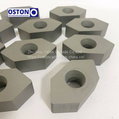 43X43X19.5mm Tungsten Carbide/Tool Steel Rotary and Stationary Blades for Micromat 2500 Shredder