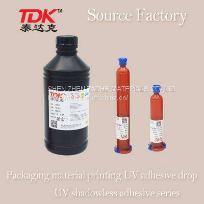 Transparent, Fast Drying, High Viscosity, Imitation Drilling Point UV Drip Glue Packaging Box, Drilling Point UV Drip Glue, Anti Slip Drilling Point UV Glue photo-4