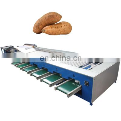 Apple date apricot lemon orange radish tomato onion etc fruit sorting machine