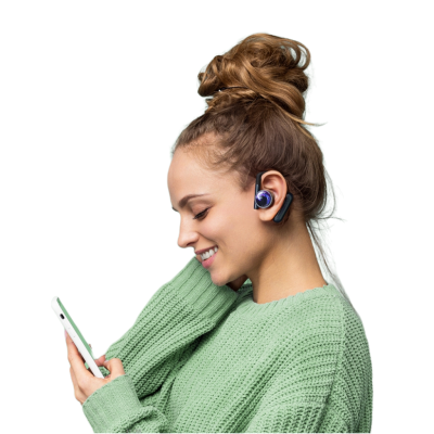 Stereo Ows Earbuds Factory Supply Ear Hook Earphone Gaming LCD Display Open Ear ENC Headphones photo-3