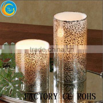 Gold Mercury Votive Candle Holder/ Floral Candle Holder/Glass Tealight For Wedding