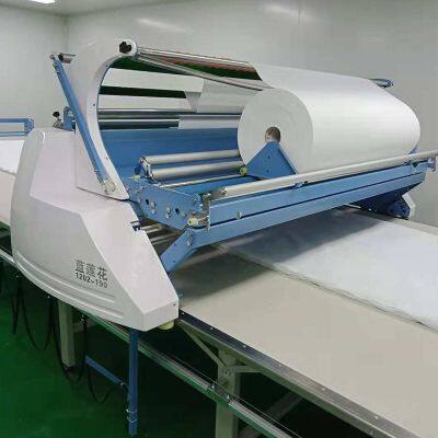 Blue Lotus Automatic Spreader Brand Source Cloth Supporting Machine Cloth Drawing Machine Needle Shuttle Universal Cloth Spreading Machine Non-woven Fabric