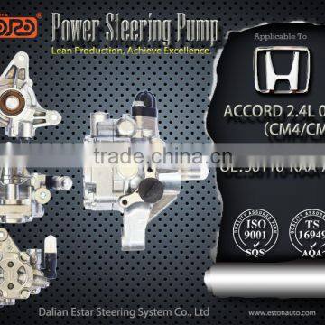 Best Selling Electric Power Steering Pump Applied For HONDA ACCORD 2.4L CM4 / CM5 56110-RAA-A01