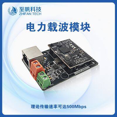 ROV Power Line Carrier Communication Module, 500Mbps Powerline Ethernet Adapter (PLC), Network Signal Transmission, RJ45 Ethernet Port photo-2