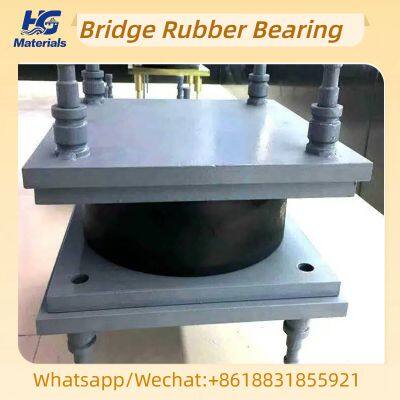 Rubber Bridge Bearings High-Quality Bridge Support/Elastomeric Laminated Rubber Bridge Bearings/Movable Bridge Bearing