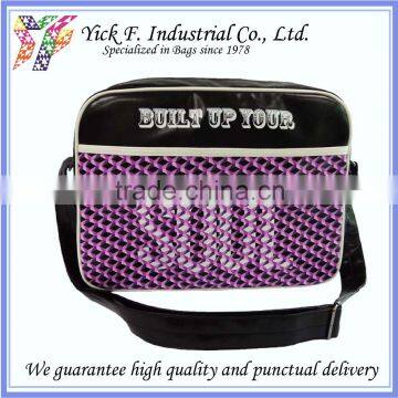 Casual Original Unisex PVC Leather Messenger Bag