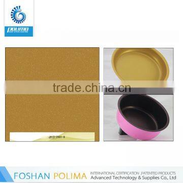 Foshan Polima High Standard Hardness Good Abrasive Resistance Double-layer Non-stick Waterproof Coating for Cookware photo-6