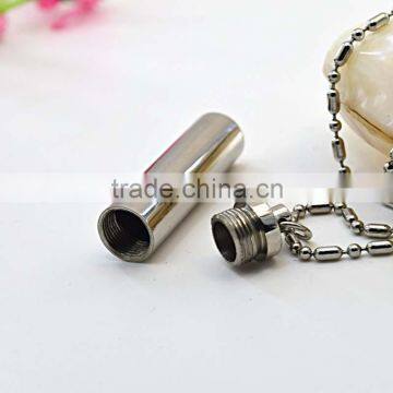 Mothers Day Wholesale Gifts 316L Stainless Steel Jewelry Perfume Bottle Pendant photo-5