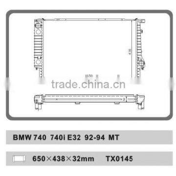 AUTO RADIATOR FOR BMW 740 740i E32 92-94 MT