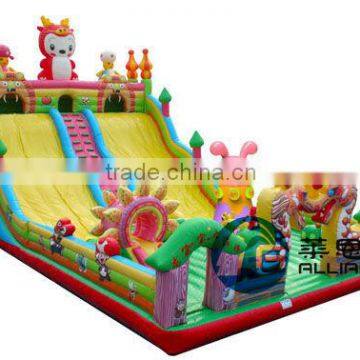 2015 NEW inflatable slide Dragon Baby slide 16x9x9.5m super big game