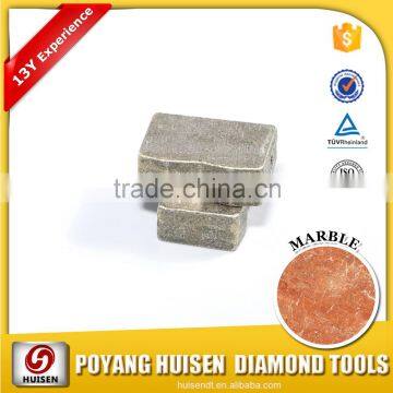 High Quality High Efficient Diamond Marble Segment Marble Stone Cutting Segment