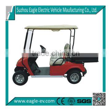 electric cargo golf cart, 2 seats with cargo bed, EG2028H, CE approved, LSV