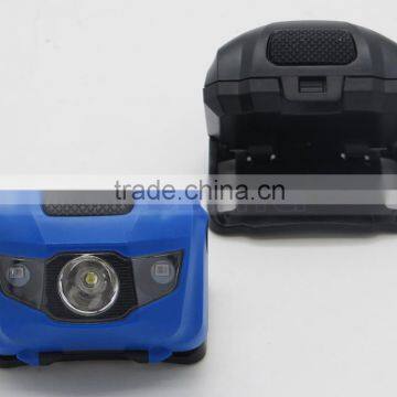 Light Weight Mini 2 IN 1 Red White LED Headlamp Flashlight photo-5