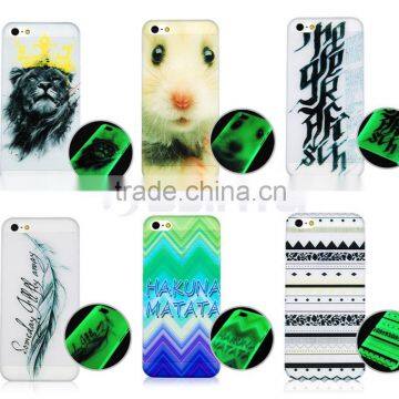 Special Painted Luminous Skull Mobile Phone Case For IPhone 6S Plus 5S SE photo-2