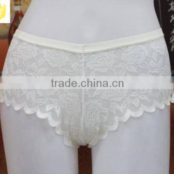 Charming pure color ladies pantie flower