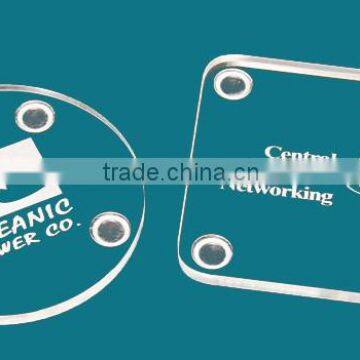Laser Etched Coasters , organic glass, acrylic product , Plexiglass, acrylic