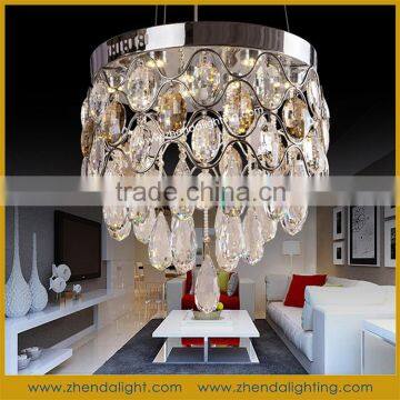 Fancy home light decorative crystal ceiling led lamp