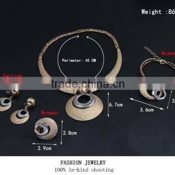 Jewelry Set For Wedding,Fashion Gold Plated Jewelry Set New Model Jewelry Set photo-4