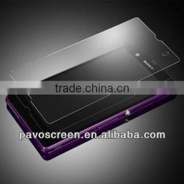 NEW ARRIVAL 0.28mm Tempered Glass Water Proof Anti-fingerprint Screen Protector for Xperia Z