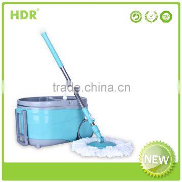 HDR-M022B Walkable bucket mop 360 Spin Magic Mop,handle type With Wringer Mop Bucket