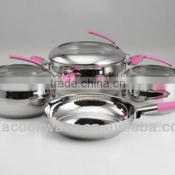 7pcs Stainless Steel induction Cookware