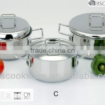 Factory 18/8 Stainless Steel Dutch Oven for wholesale